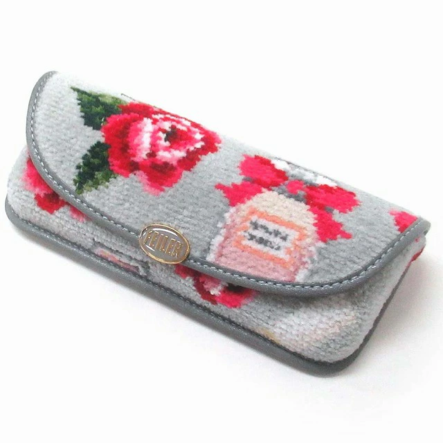 FEILER メガネケース エターナルヒロイン シルバーグレー